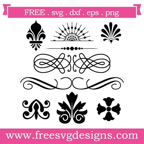 Free SVG Files | SVG, PNG, DXF, EPS | Vintage Elements