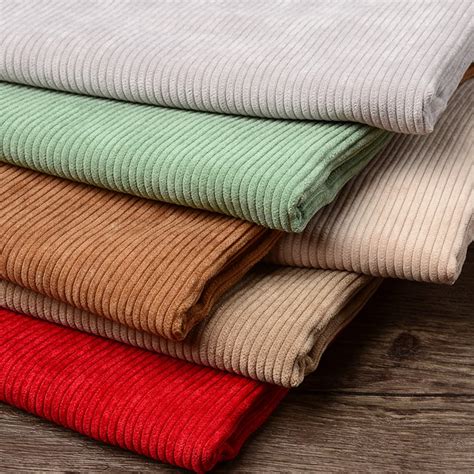 8 Wale Corduroy Fabric Soft Corduroy Fabric Solid Color Etsy