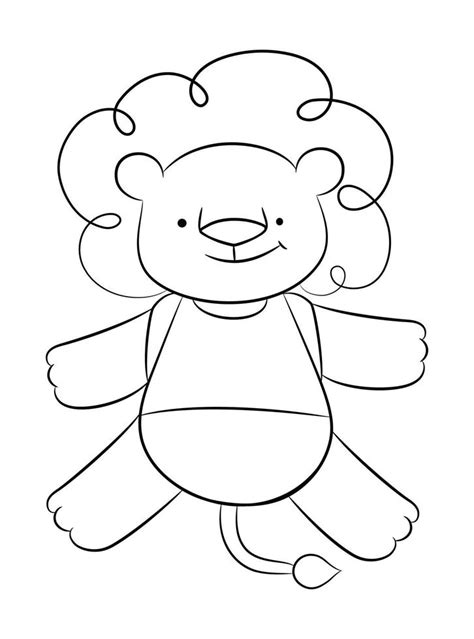 Cute Animals Coloring Page 15708249 Vector Art At Vecteezy