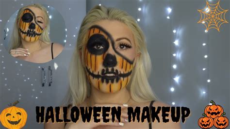 Halloween Makeup Pumpkin Edition Youtube