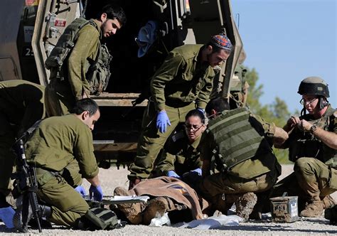 Israeli Military Strikes Gaza After Civilian Is Shot By Palestinian Sniper The Washington Post