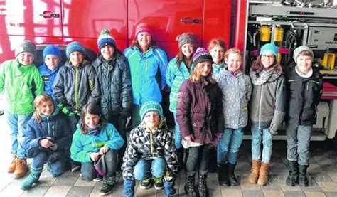 Leibertingen Grundsch Ler Besuchen Feuerwehr S Dkurier