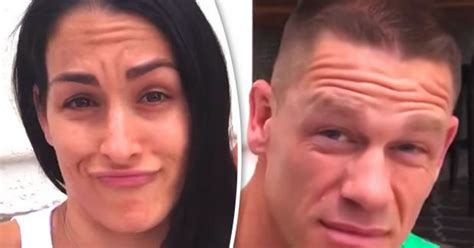 Wwe Stars Nikki Bella And John Cena Vow To Get Naked For Fans Daily Star