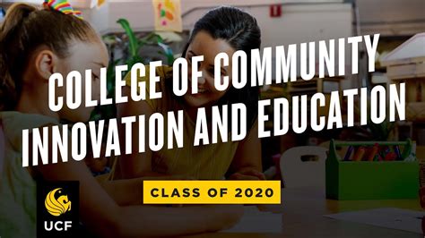 ucf college of community innovation and education spring 2020 virtual commencement youtube