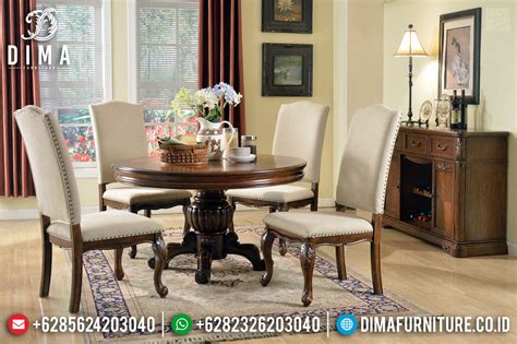 Dengan desain meja makan minimalis, ruangan akan terlihat lebih lega karena tidak banyak aksen rumit pada meja makan tersebut. Set Meja Makan Minimalis 4 Kursi Natural Jati Furniture Jepara Murah MM-0728