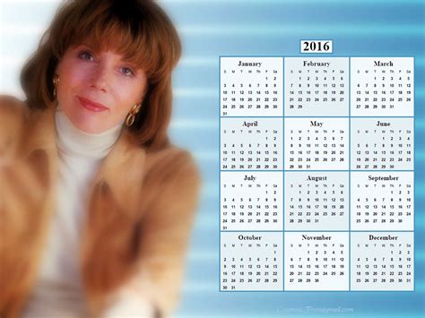 Diana Rigg 2016 Calendar Diana Rigg Wallpaper 39176430 Fanpop
