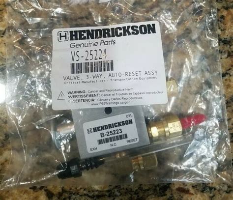Hendrickson Vs25224 3 Way Auto Reset Slider Air Valve Trailer Tandem S