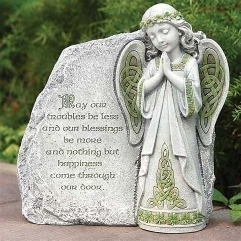 975 Irish Angel Garden Stone Angel Garden Statues Outdoor Garden