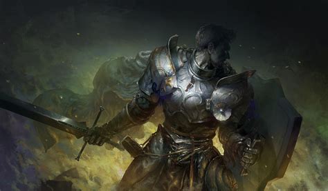 Wallpaper Portrait Display Fictional Character Fantasy Art Knight