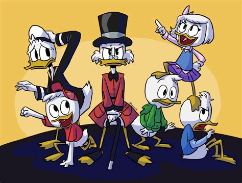 Ducktales 2017 Colored By Little On Deviantart