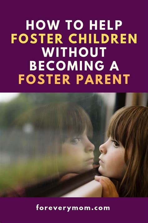 How To Help Foster Children Without Becoming A Foster Parent