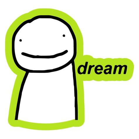 Youtuber Dream Sticker Minecraft Stickers Dream Logo Cartoon Stickers