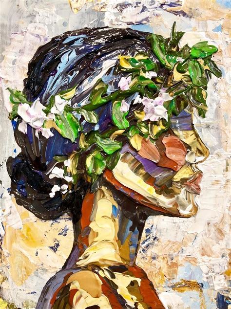 Human Blueprints Palette Knife Paintings That Reveal The Coarse Beauty