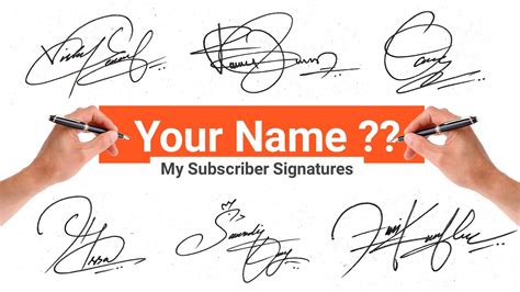 ️ how to write a signature signature style of my name signature