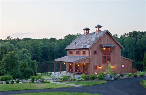 Pole barns also work great as garage guest houses to supplement your existing home. Pole Barn House Pictures That Show Classic Construction ...
