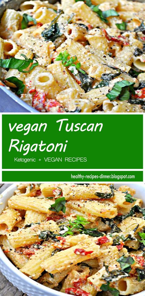 1 onion, peeled and chopped. vegan Tuscan Rigatoni - healthy recipes dinner