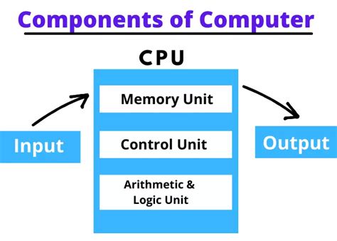 Explain 5 Basic Components Of Computer System With Diagram
