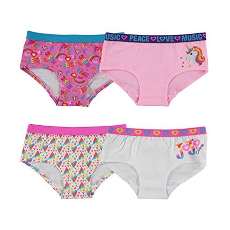 Nickelodeon Girls Jojo Siwa Panties Multipack Bikini Style Underwear