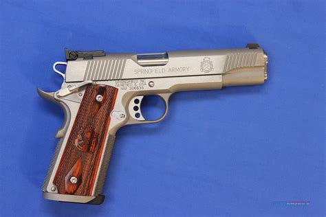 Springfield 1911 Stainless Trophy Match 45 Acp For Sale