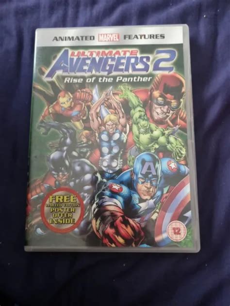 Ultimate Avengers 2 Rise Of The Panther Dvd 2006 190 Picclick