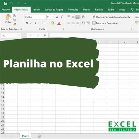 Aprenda Em 6 Passos Simples Como Fazer Planilha No Excel Planilhascom
