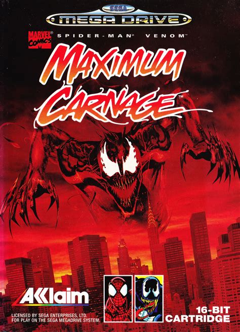 Spider Man And Venom Maximum Carnage 1994