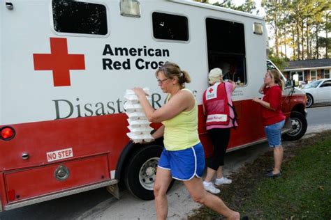 Florence Red Cross Helps As Devastation Continues