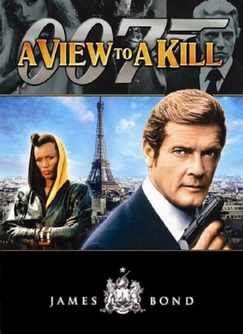 A View To A Kill 1985 James Bond Books James Bond Movie Posters 007