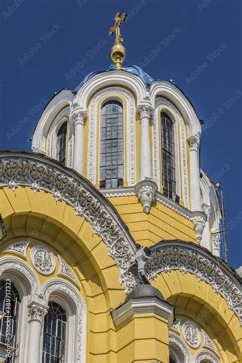 Architectural Fragments Of St Vladimir Cathedral Or Volodymyrsky