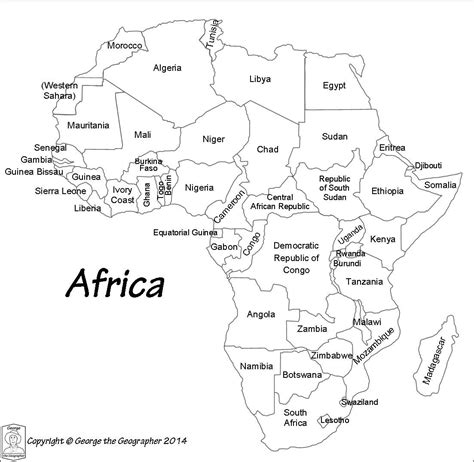 At africa political map page, view countries political map of africa, physical maps, satellite images, driving direction, interactive traffic map, africa atlas to zoom in and zoom out map, please drag map with mouse. Image result for Black and White Maps of Western Europe | African countries map, World map ...