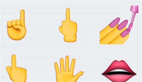Middle Finger Sign Emoji
