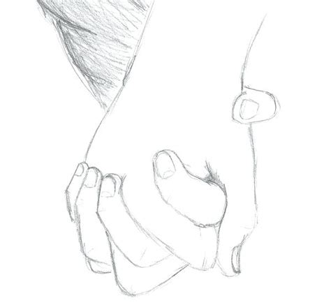 Couples Holding Hands Drawing At Getdrawings Free Download