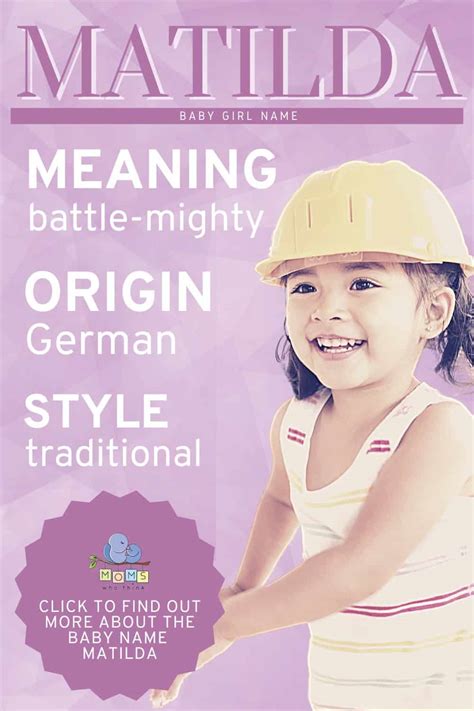 Matilda Name Meaning And Origin Middle Names For Matilda