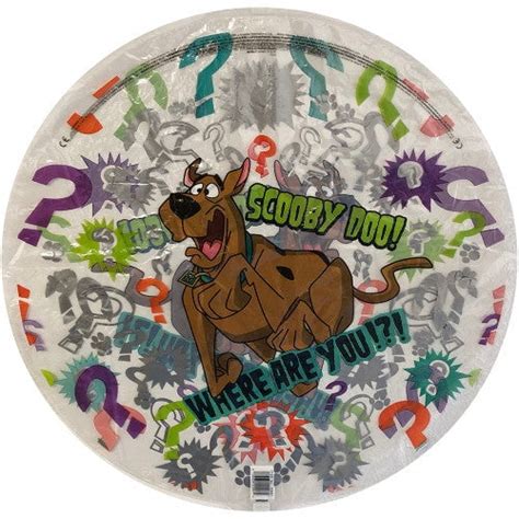 Inch Scooby Doo Where Are You See Thru Foil Mylar Balloon Party Supplies Decorations