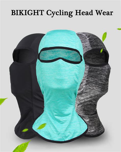 Headwear Masks Silk Cycling Head Scarf Face Mask Sunproof Anti Uv Breathable Men Women