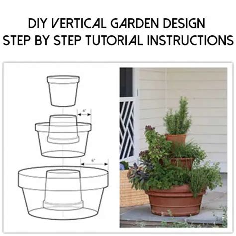 Diy Vertical Garden Design Step By Step Tutorial Instructions Shtf