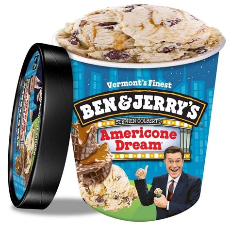 Ben Jerry S Ice Cream Americone Dream Oz Ben And Jerrys Ice Cream Ice Cream Cream