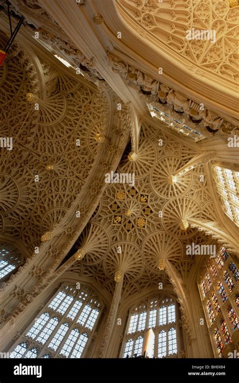 Henry Vii Chapel Westminster Abbey Fan Vaulting Stock Photo Alamy