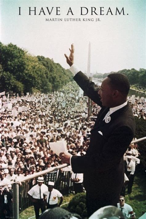 Martin Luther King Jr I Have A Dream Poster Grote Posters