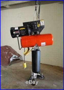 Cm Lodestar Ton Electric Chain Hoist With Motorized Trolley Speed