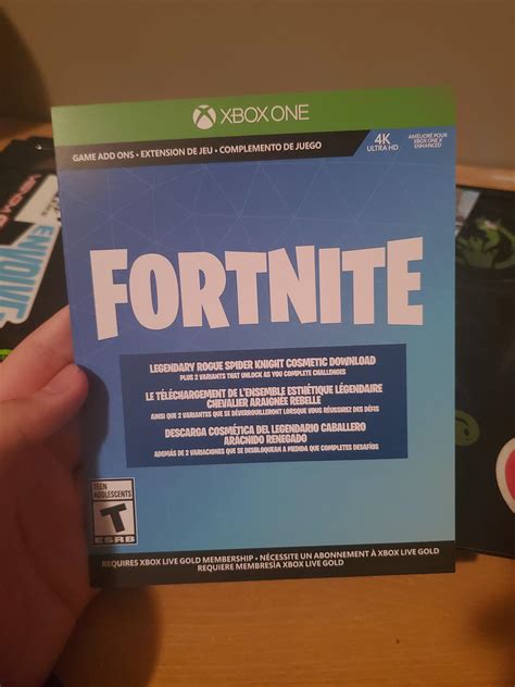 Got An Xbox One Came With A Fortnite Code That I Dont