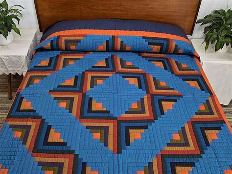 Try again product result product. Amish Log Cabin Quilt