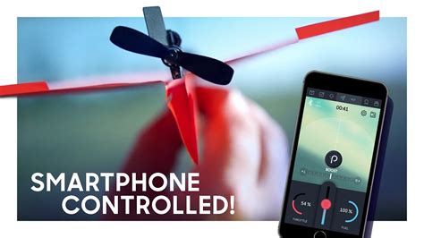 powerup 3 0 smartphone controlled paper air plane set powerup toys touch of modern