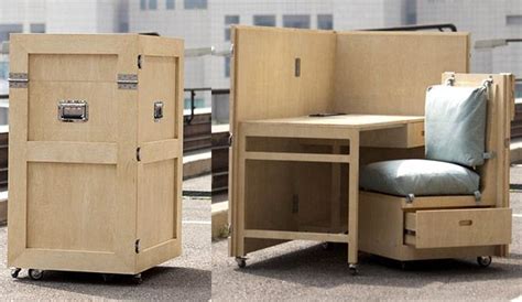 Portable computer / laptop desk for bed or couch by desk york. CRATES Folding Furniture | Folding furniture, Bedroom ...