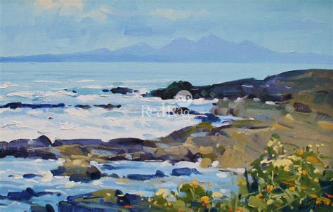 The Paps Of Jura By Scottish Contemporary Artist Helen Turner
