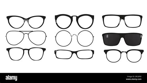 Set Sunglasses Vector Design Template A Set Of Sunglasses Idea For Designers Vector Graphics