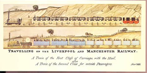 Goods train liverpool and manchester railway 1833 early history. Liverpool Manchester Railway & Site of Rainhill Trials ...