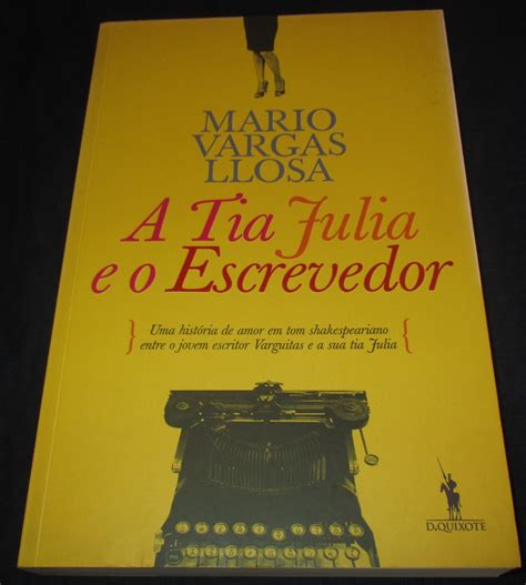 Livraria Alfarrabista Eu Ando A Ler Livro A Tia Julia E O Escrevedor Vargas Llosa