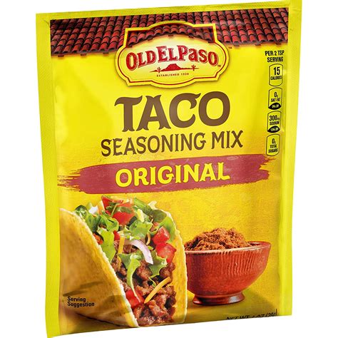 Taco Seasoning Mix Original 32 Packets 1 Oz