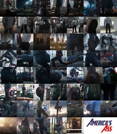 every shot of americas ass in avengers endgame